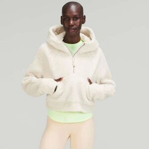 Lululemon Scuba Oversized Half-Zip Fleece Hoodie M/L